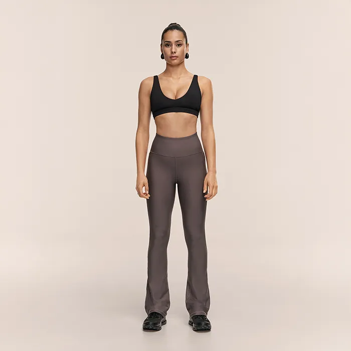 Casall Women’s Flare High Waist Pant Dark Grey (#1531)