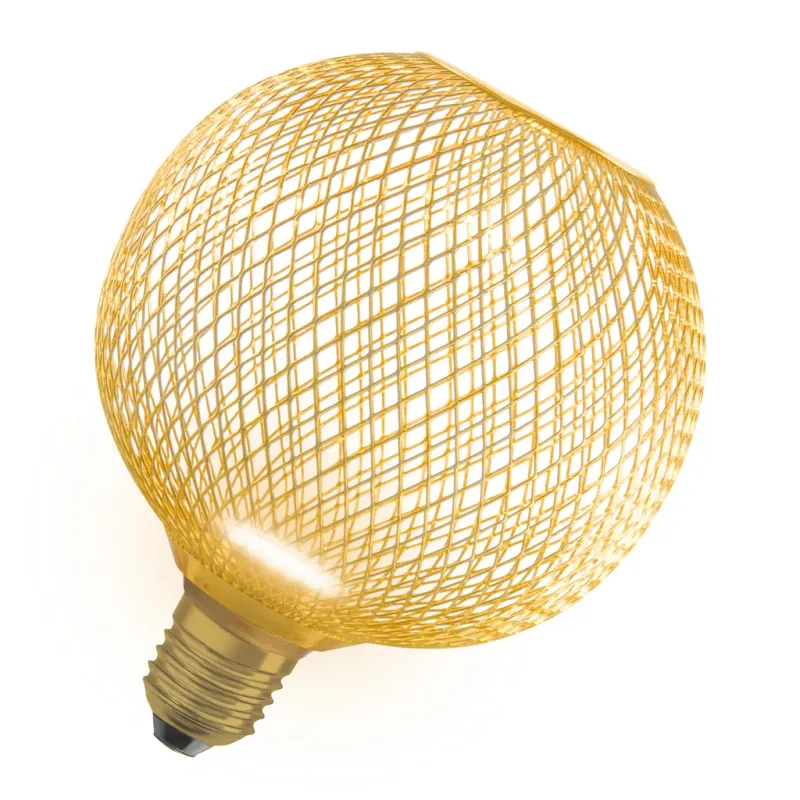 LED Lampa E27 Glob Guld 300lm 3,5W/827