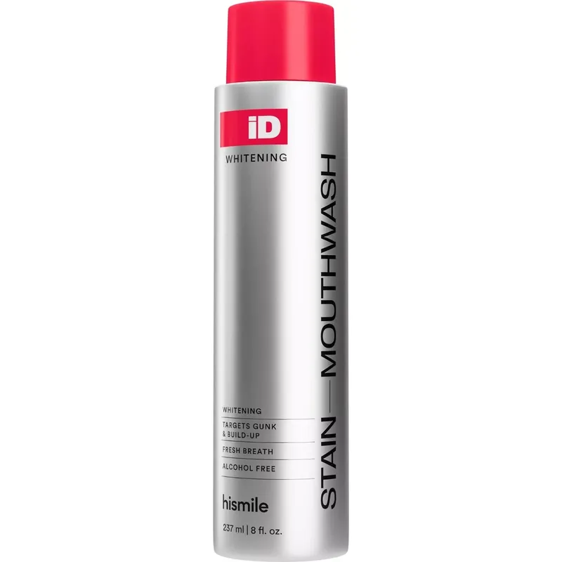 Hismile iD Stain Whitening Mouthwash 237 ml
