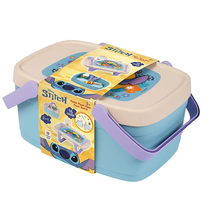 Smoby Leksaker – Picknick Matlåda – 2i1 – Stitch