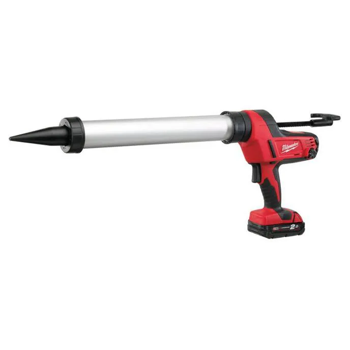 Milwaukee C18 PCG/600A-201B Fogspruta med batteri och laddare