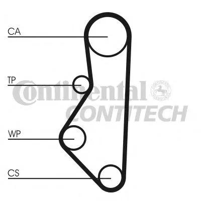 Kamrem Contitech CT585