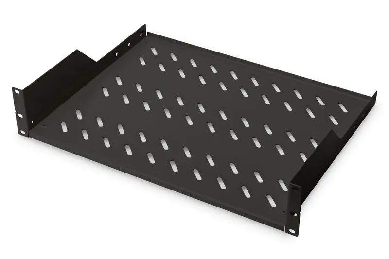 DIGITUS DN-19 TRAY-2-SW - hylla för rack - 2U