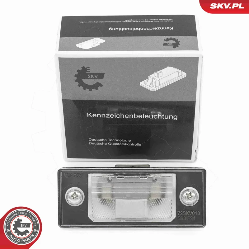 Nummerskyltsbelysning ESEN SKV 72SKV018