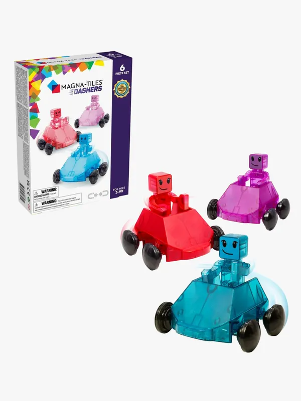 Magna-Tiles Magnetset – Dashers – 6 Delar