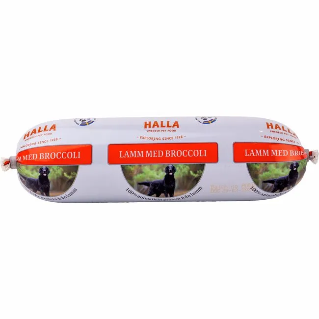 Svenskt Våtfoder Lamm med Broccoli till Hund - 12 x 650 g
