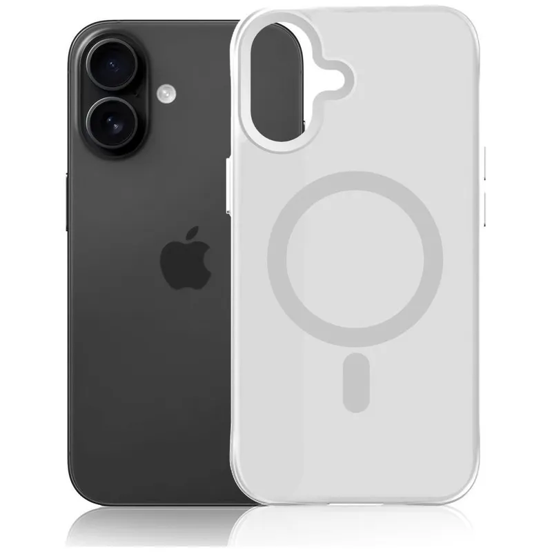 3MK Mobilskal För iPhone 17 Magsafe Smoke – Vit