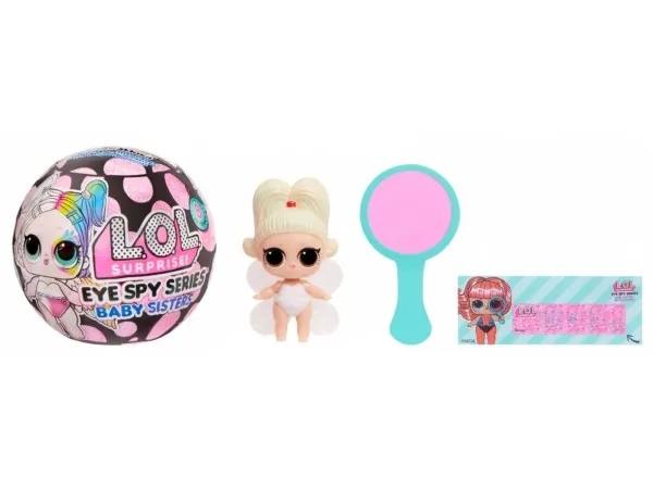 MGA L.O.L. Surprise! Eye Spy Baby Sisters boll 542605