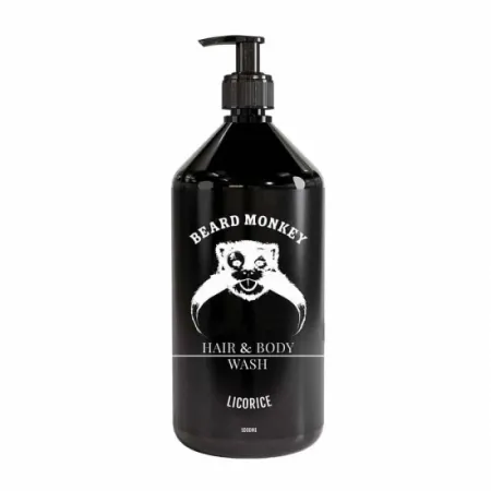Beard Monkey Hair & Body Licorice 1000 ml