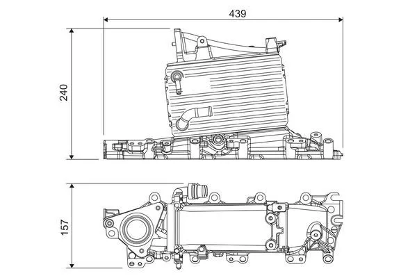 VALEO 818684 Intercooler