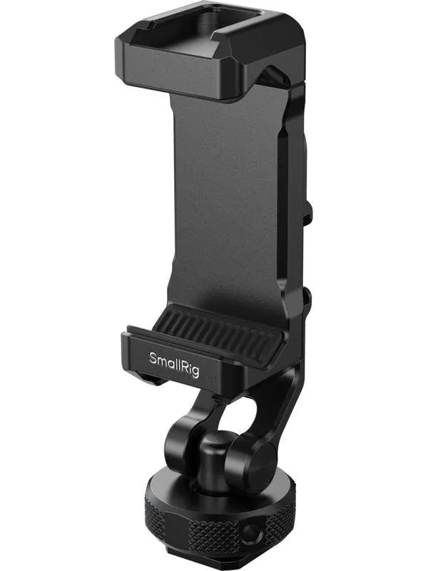 SmallRig 6661 PC-T1 Metal Phone Clamp with Triple Cold Shoe Mounts