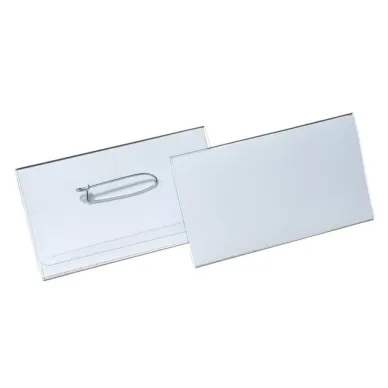 Namnskylt med nålfäste 40×75 cm 100-pack