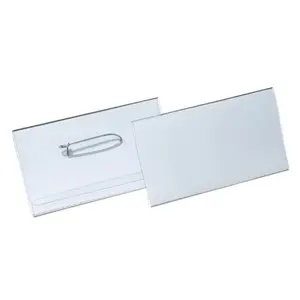 Namnskylt med nålfäste 40x75 cm 100-pack