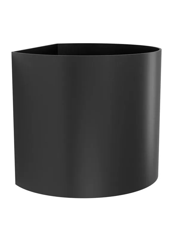 EGLO CALPINO-Z utomhusvägglampa, rund, RGB/CCT, ZigBee+Matter, Svart