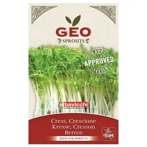 GEO GREENS - ekologisk krasse för groning 35 g
