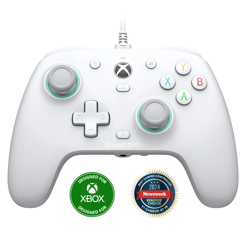GameSir – G7 SE Multiplatform Gamepad (Hall-Effect Sticks) – White