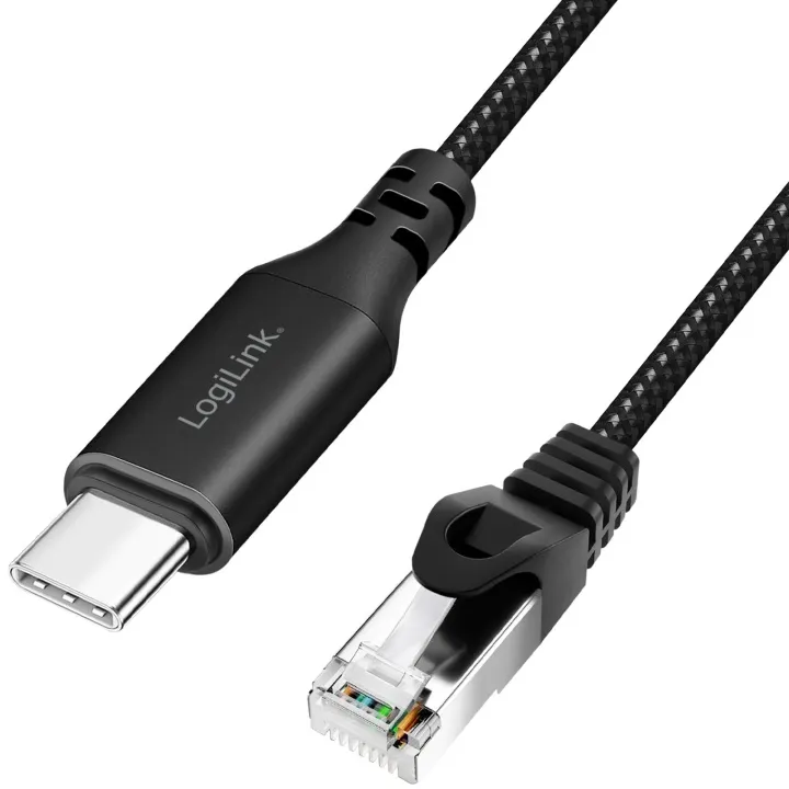 USB-C till RJ45 Ethernet-kabel, 1 Gbps, 1 meter