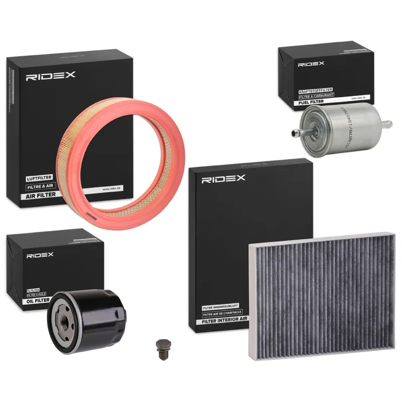 Filtersats RIDEX 4055F31229