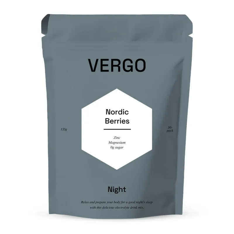VERGO Night Nordic Berries 30 brustabletter