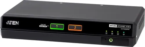 Aten Säker 2-portars Dual Head 5k Kvm-switch
