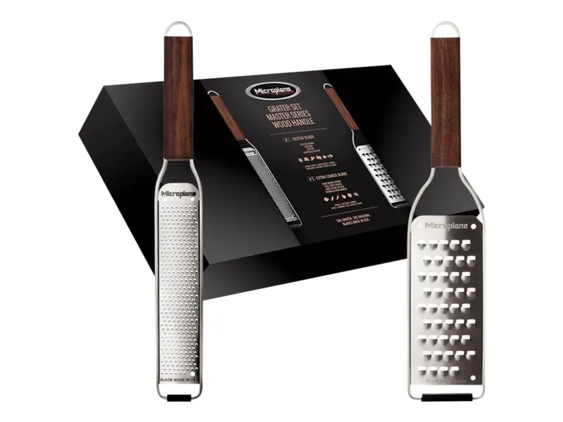 Microplane Master rivjärnsset 2 delar Stainless Steel
