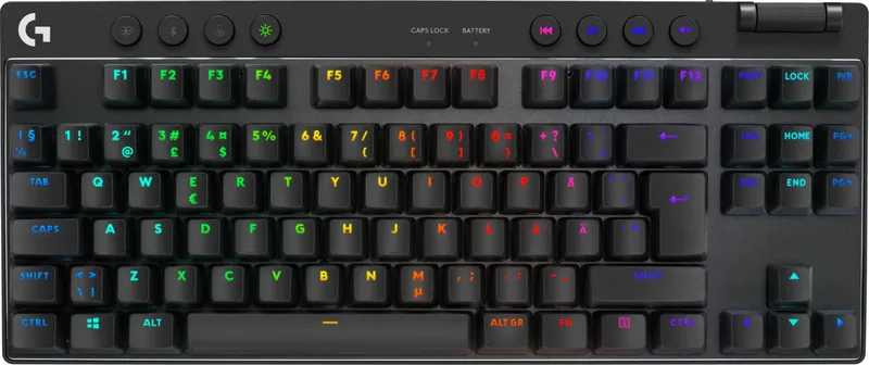 Logitech – G PRO X TKL Lightspeed – Tactile – Nordisk