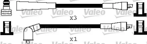 Tändkabelsats VALEO 346536