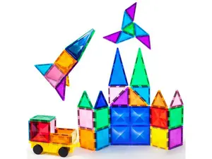 Diamond Series Magnetic Tiles set 63pcs, Picasso