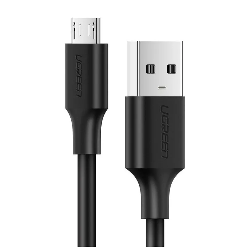 Ugreen USB-A till Micro USB kabel 2.4A, 1.5m - Svart