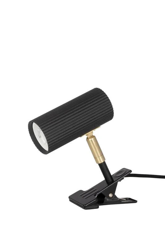 Globen Lighting - Hubble - Klämlampa - Svart