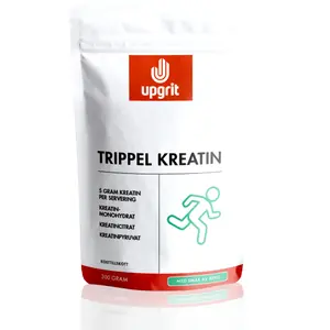 Upgrit Trippel Kreatin Äpple 2x300g