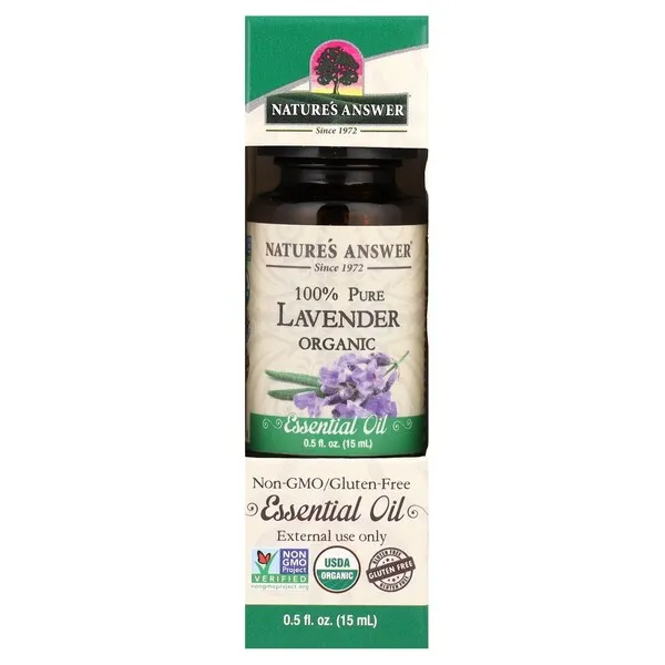 Nature’s Answer – 100% Ren Lavendel Eterisk Olja, 15 ml