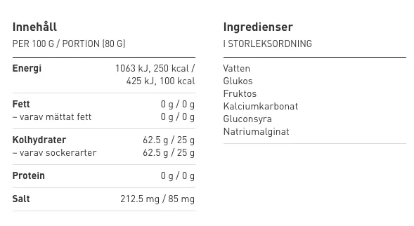 Maurten GEL 100 - energigel i styckpack