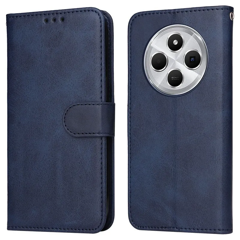 SKALO Xiaomi Redmi 14C PU-Läder Plånboksfodral #4691