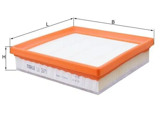 Luftfilter MAHLE LX 2871