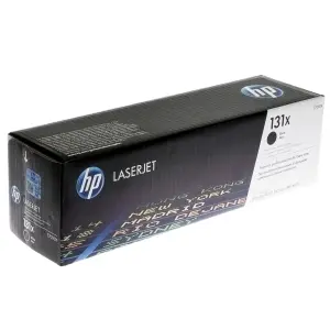 HP 131X svart LaserJet-tonerkassett med hög kapacitet, original