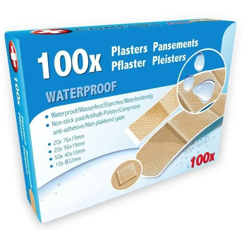 Plåster Vattenavvisande 100-pack