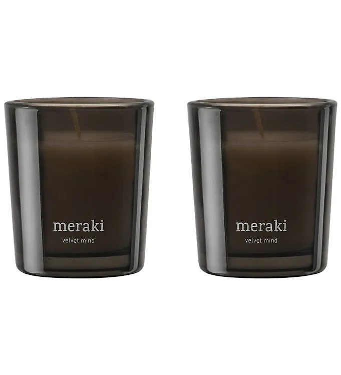 Meraki Doftljus - 2-pack - 2x60g - Sammetssinne