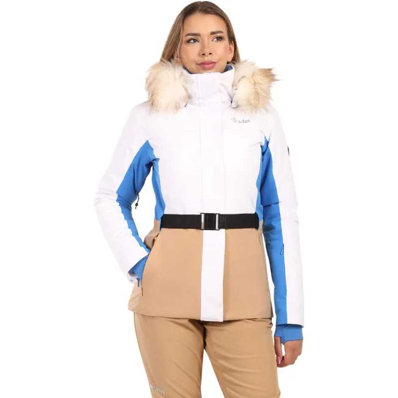 Kilpi Carrie/Elare skidset, dam, vit/beige
