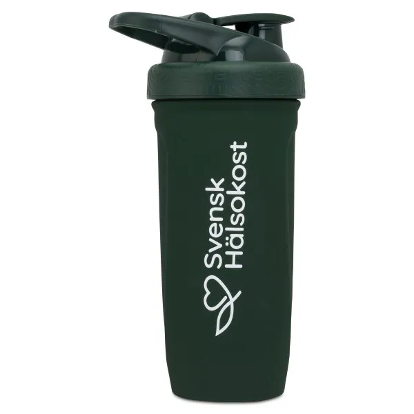 Svensk Hälsokost Steel Shaker, 900 ml, Grön