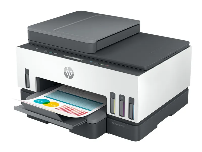 HP Smart Tank 750 All-in-One Multifunktions - Färg - Bläck