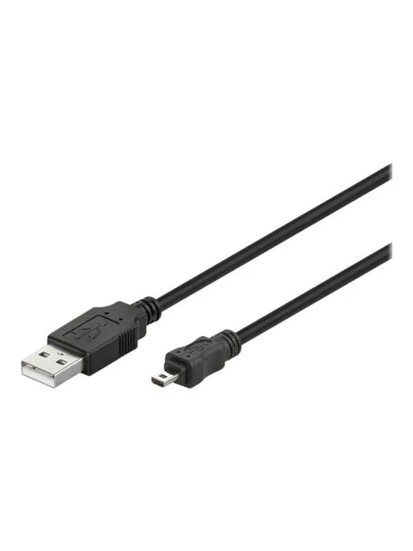 Pro USB-A USB Mini-B (8-pin) - 1.8m - Svart