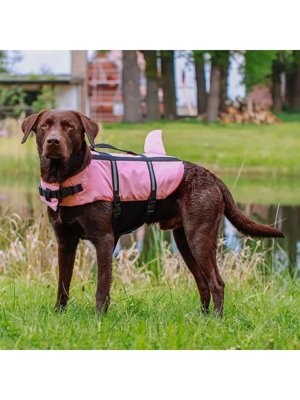 Sharki Hundflytväst - M / Rosa