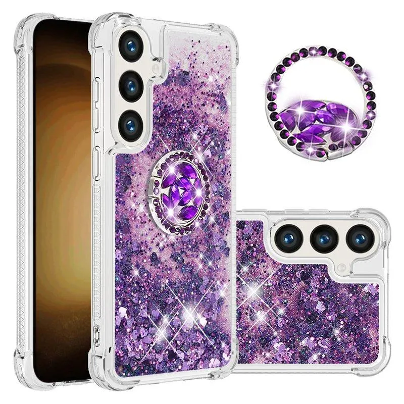 Mobilskal för Samsung Galaxy S26 Plus TPU Kickstand – Mörklila