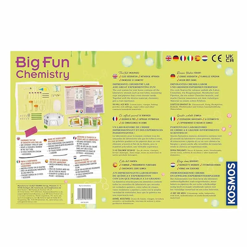 Kosmos Big Fun Chemistry Experimentlåda