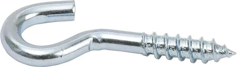 Takkrok utan fläns, trägänga 50mm 2-pack