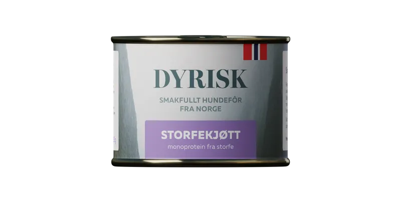 Våtfoder Nöt till Hundar – 12 x 185 g