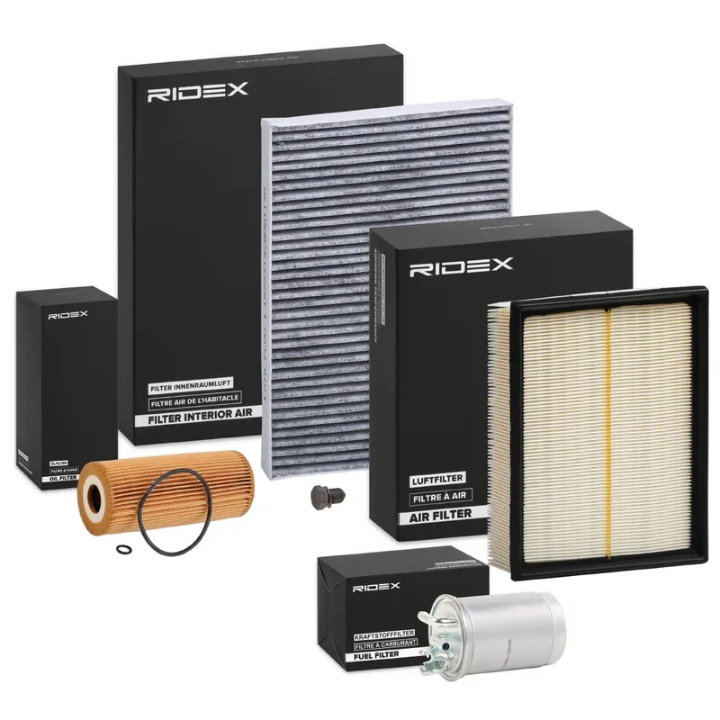 Filtersats RIDEX 4055F15312