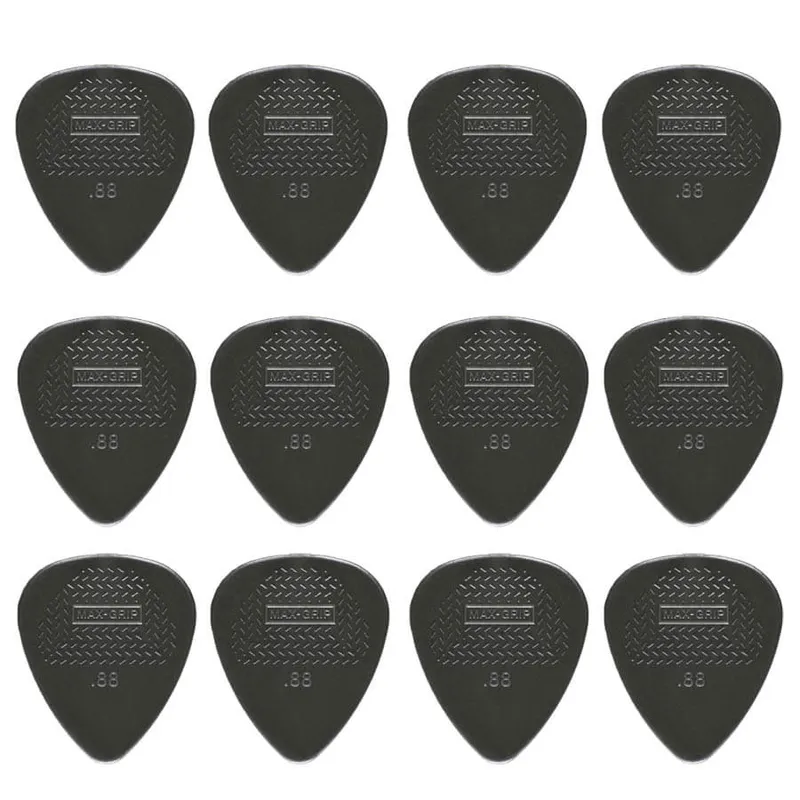 Dunlop Nylon Max Grip Standard 0,88 mm plektrum (12 st.)