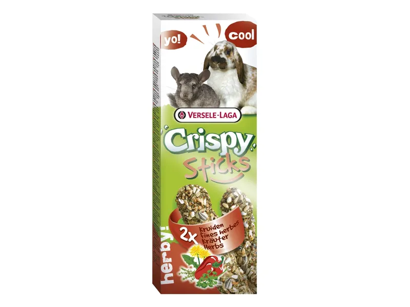 Crispy Sticks Rabbits & Chinchillas Herbs 110g